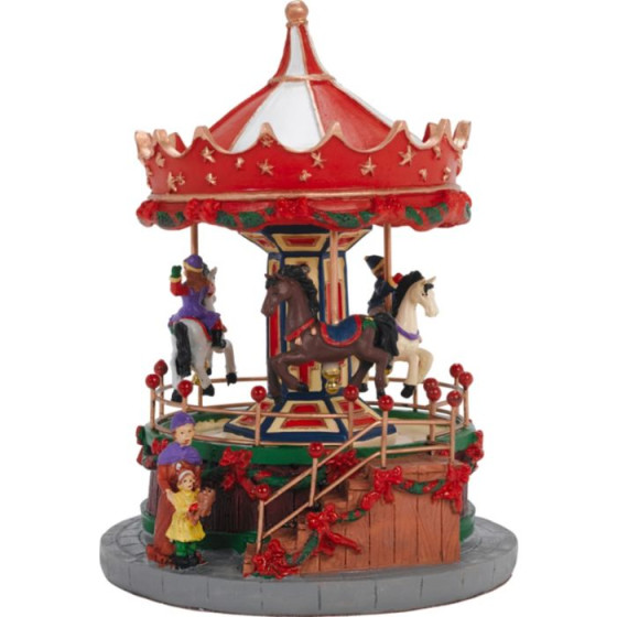 Musical Carousel Christmas Decoration
