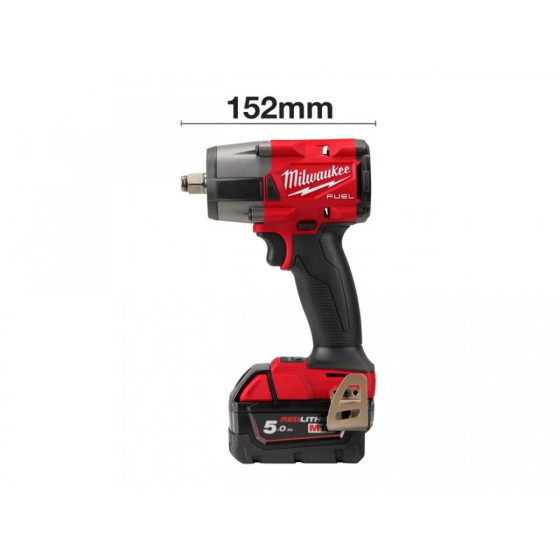 Milwaukee M18FMTIW2F12-502X 18v 1/2" Mid Impact Wrench