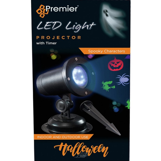 Premier LED Halloween Projector Light - Black