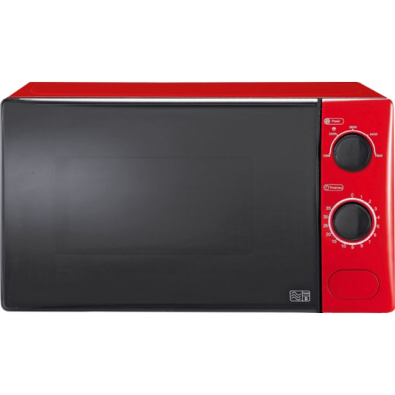 ColourMatch MM717CXM 17L Solo Microwave - Poppy Red