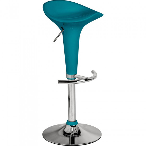 ColourMatch Gas Lift Bar Stool - Lagoon