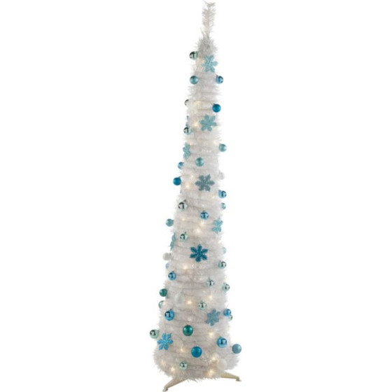 White Pop Up Winter Wonderland Christmas Tree - 6ft