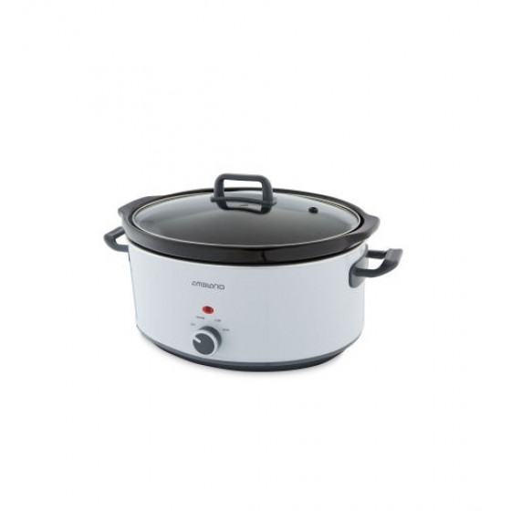 Ambiano 320w Slow Cooker - White