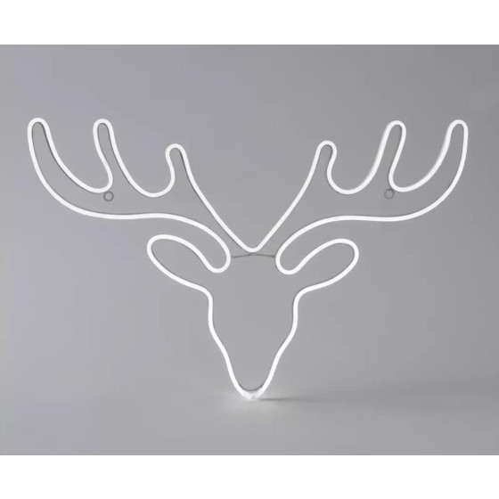 Habitat 232 Neon Lights Warm White LED Christmas Reindeer Head