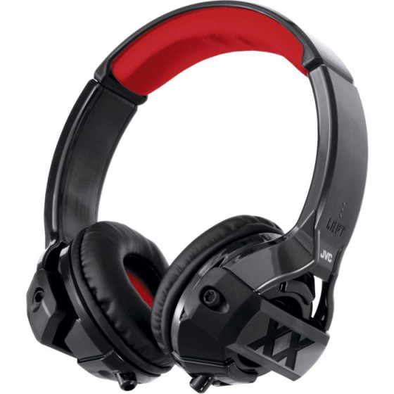 JVC HA-S44X Xtreme Xplosives On-Ear Headphones - Black