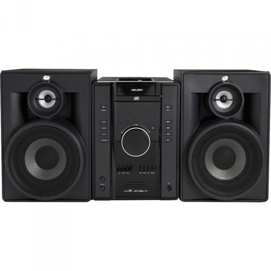 Bush 150W Mini System with Bluetooth - Black