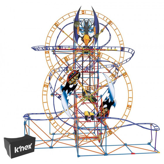 K'NEX Bionic Blast Roller Coaster Building Set