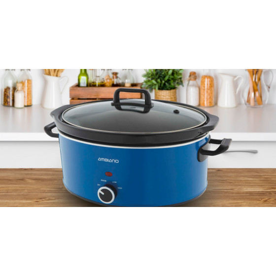 Ambiano 320w Slow Cooker - Blue