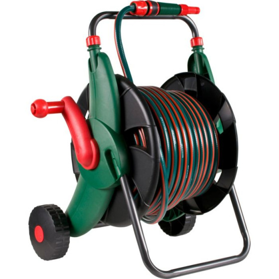 Qualcast Cart and Hose Set - 40m