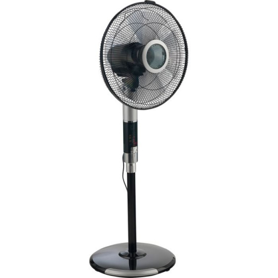 Challenge 5 Blade Oscillating Pedestal Fan with Remote.