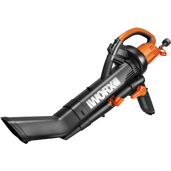 Worx WG505E 3000w Trivac Garden Blower Mulcher & Vacuum (No Bag)