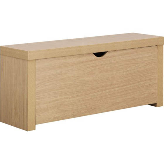 Cuban Shoe Storage Cabinet - Oak Effect (Slight Damage*)