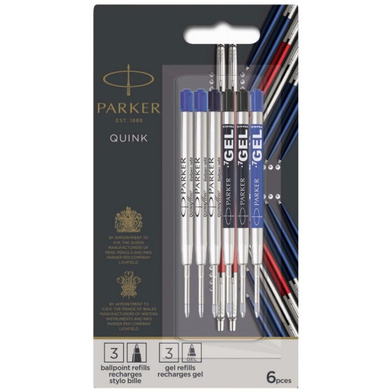 Parker Refills Ball Pen and Gel Pen
