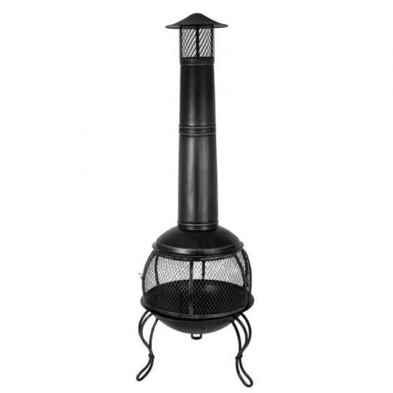 La Hacienda Steel Extra Large Chiminea