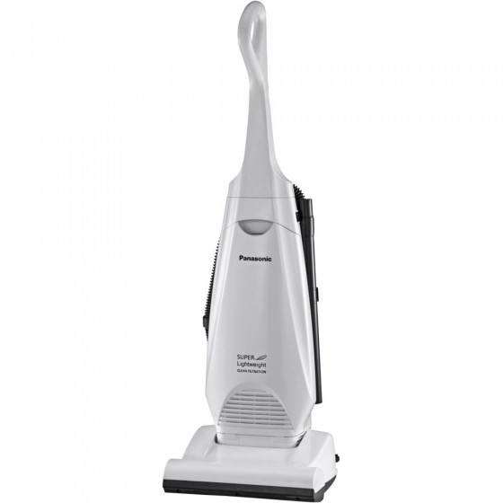 Panasonic MC-UG342 1100w Bagged Upright Vacuum Cleaner - White (No Hose Clip)