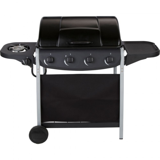 4 Burner Gas BBQ with Side Burner (No Main Grill)