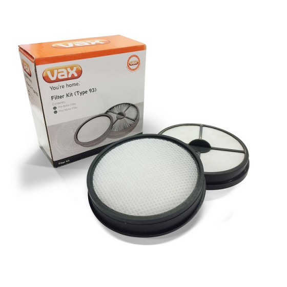 Genuine Vax Upright Replacement Filter Kit (Type 93) 1-1-134230-00