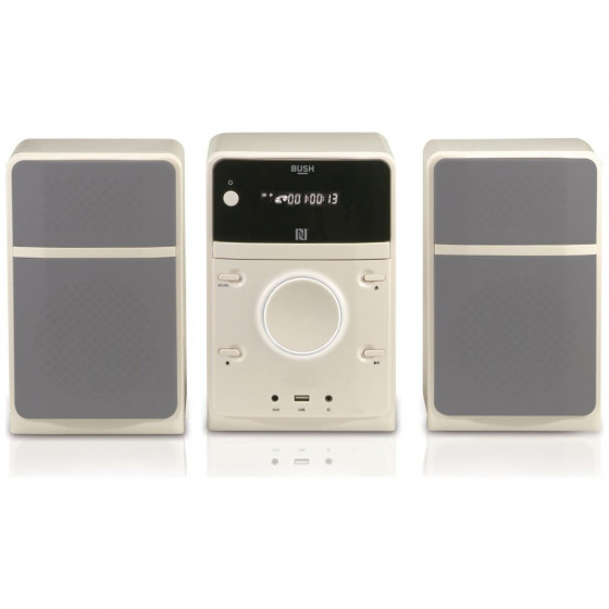 Bush CD HI-FI With Bluetooth - White