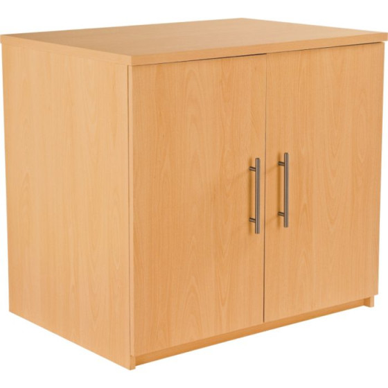 Anderson 2 Door Office Cupboard - Beech Effect