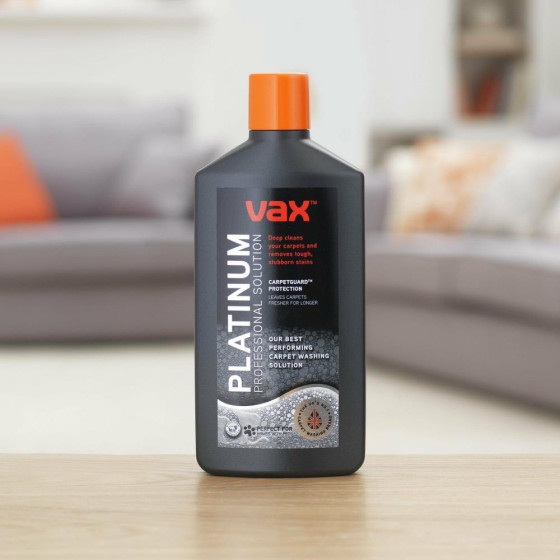 Vax Platinum Professional Carpet Upholstery Cleaning Solution - 500ml