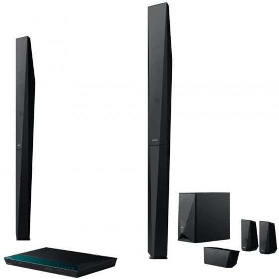 Sony BDV-E4100 1000w Blu-Ray Home Cinema System (No Bases For Tall Speakers)