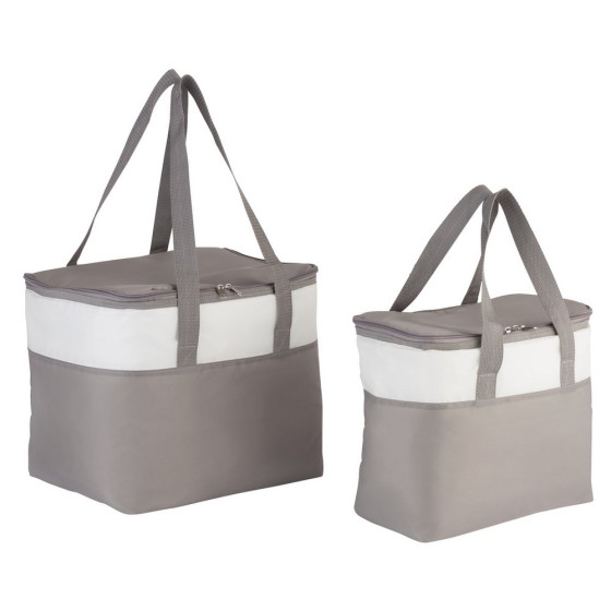 Home Pack of 2 Grey Cool Bags - 8L / 22L