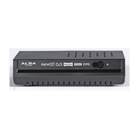 Alba STB102 Freeview Digital Set Top Box