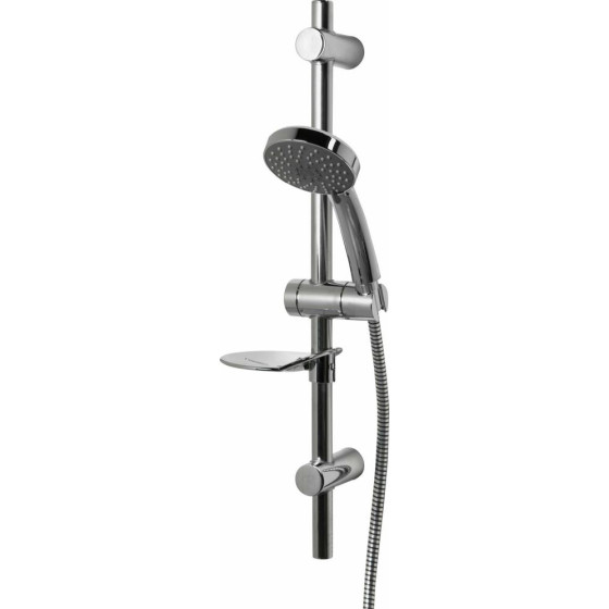 Home 4 Function PVC Shower Head & Kit - Chrome