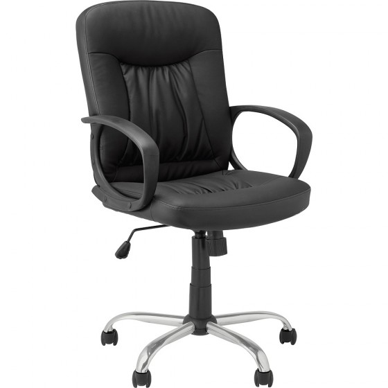 Deluxe Gas Lift Manager's Office Chair - Black (Small Tear On Seat)