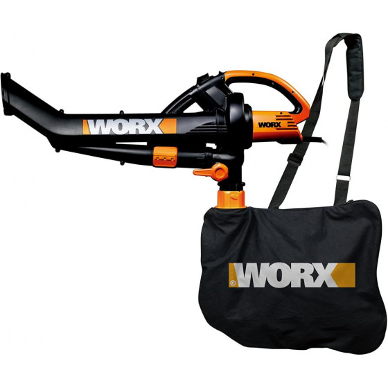 Worx WG500E TriVac 3-in-1 Garden Vac & Blower - 2500w