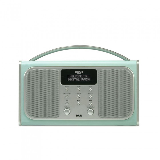 Bush Bluetooth DAB Radio - Blue (Battery Operated Only)