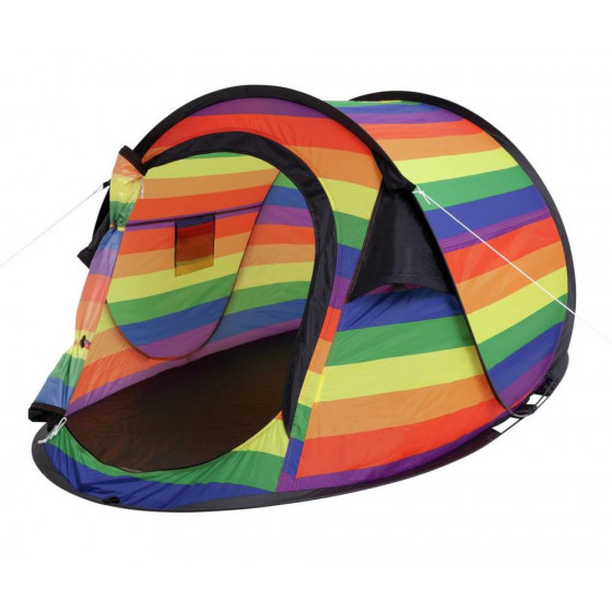 Home 2 Man 1 Room Pop Up Tent - Rainbow