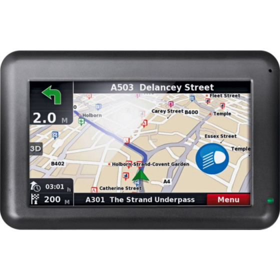 Binatone U435 4.3 Inch UK and ROI Sat Nav (No Screen Holder)