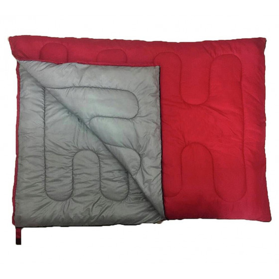 ProAction 300gsm Envelope Double Sleeping Bag Red Camping Accessories Travel Outdoor GMV Trade
