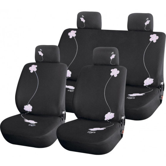 Streetwize Car Seat Covers - Pink Flowers