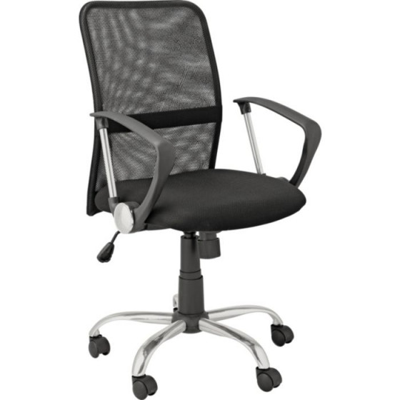 Mid-back Mesh Office Chair - Black