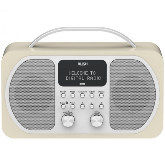 Bush Bluetooth DAB Radio - Cream