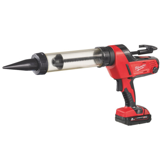 Milwaukee C18PCG/400T-201B 18v 400ml Cordless Caulking Gun