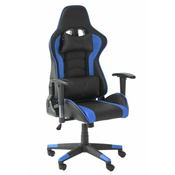 X-Rocker Alpha eSports Ergonomic Office Gaming Chair - Black & Blue