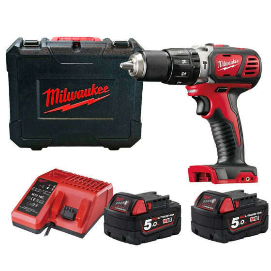 Milwaukee M18BPD-502C 18v Combi Hammer Drill