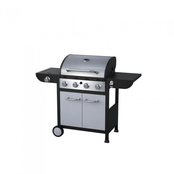 Deluxe 4 Burner Gas BBQ with Cover