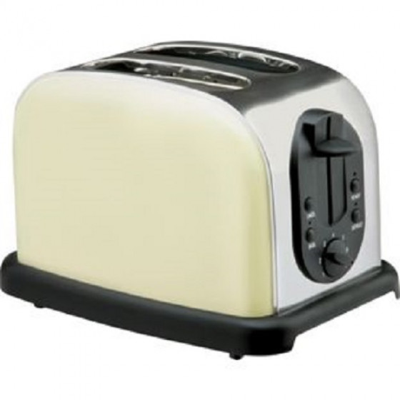 Home of Style 2 Slice - Cream - Toaster