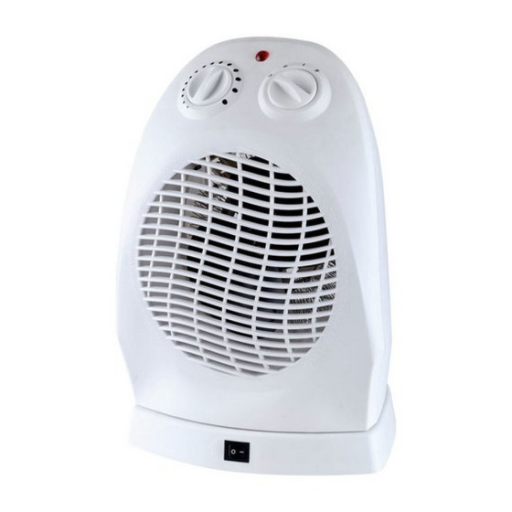 Challenge 2.4kw Upright Oscillating Fan Heater