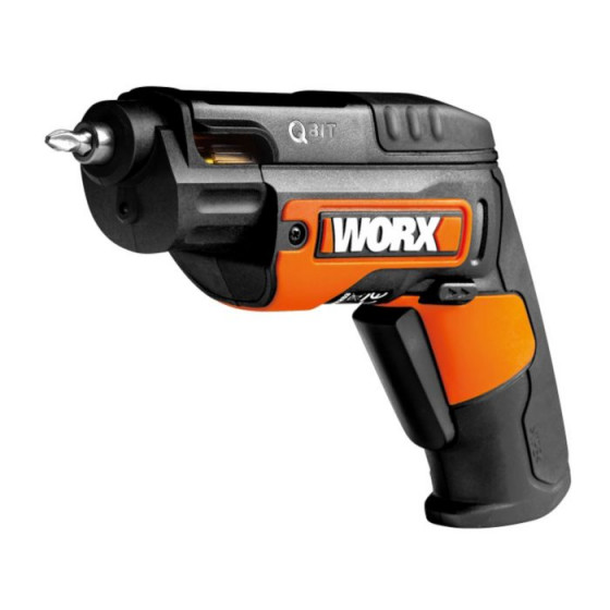 Worx WX253 Qbit Cordless Screwdriver - 4V