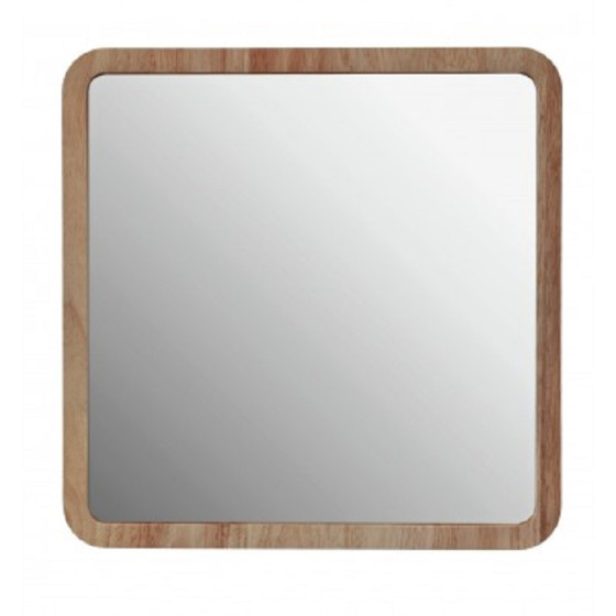 Home Square Bathroom Mirror - Brown