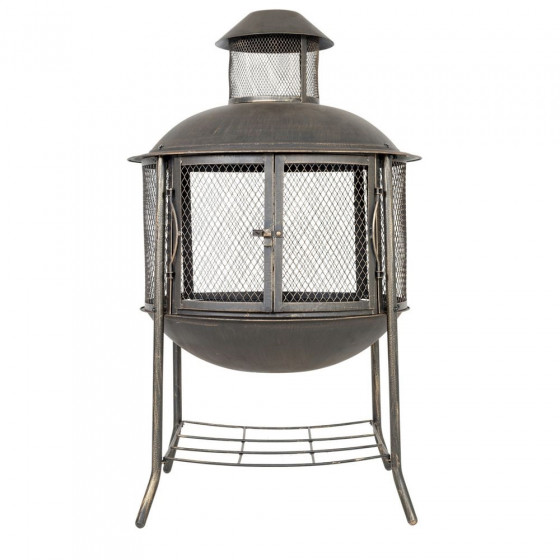 La Hacienda Round Fireplace And Log Store