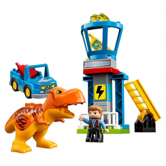 Lego 10880 Duplo Jurassic World T-Rex Dinosaur Tower