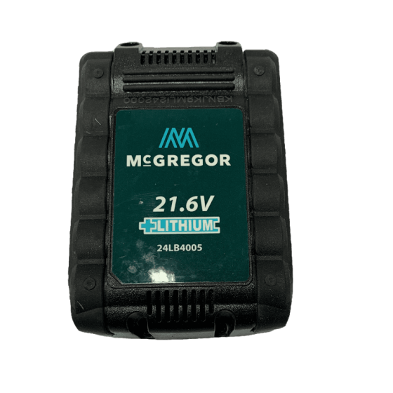 Genuine Battery For McGregor 21.6v 32cm Cordless Rotary Lawnmower - MCR2132 