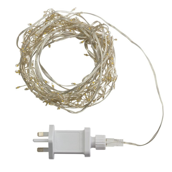 Home 300 LED Mini Cluster Wire Christmas Lights