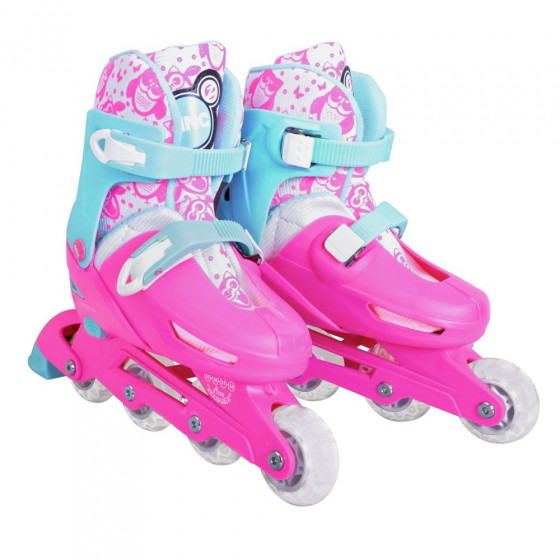 Zinc Inline Roller Skates Size 13-3 - Pink